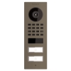 Interphone en saillie Smart-ON for Two Doorbird D1102V en grisbeige