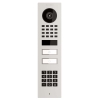 Interphone en saillie Smart-ON pour Two Doorbird D1102KV avec Keypad module en blanc