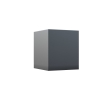 Applique « Cube Quarto » en anthracite