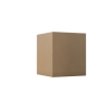 Applique « Cube Quarto » rouille