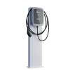 VW StationMaster Station de recharge avec plaque de base en blanc