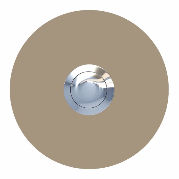 Sonnette Cercle Beige