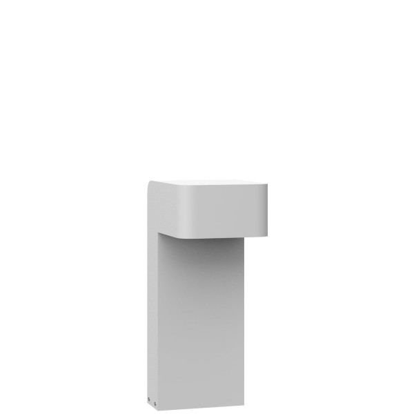 Lampe de jardin "Nano L" en blanc
