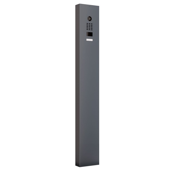 Interphone avec support Smart Doorbird D1101V en anthracite