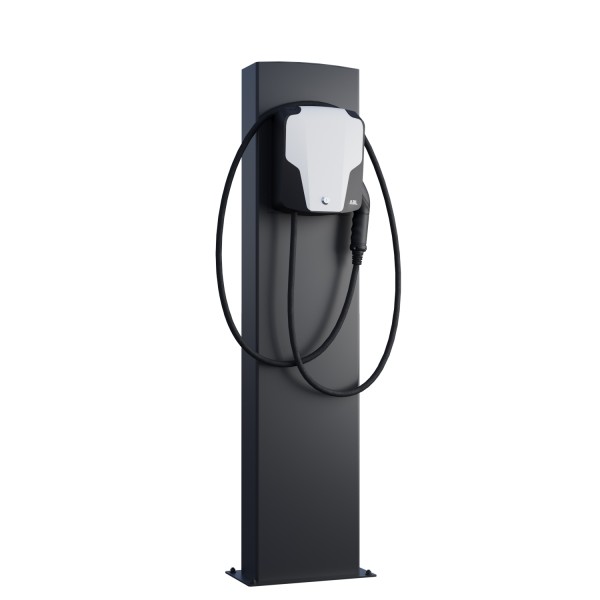 ABL Wallbox EnergizeStand avec plaque de base en noir