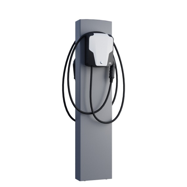 ABL Wallbox EnergizeStand for Two avec ancrage en gris