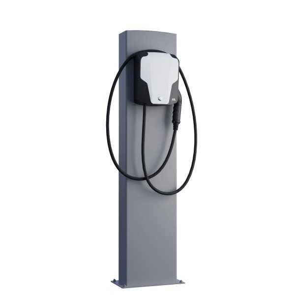 ABL Wallbox EnergizeStand avec plaque de base en gris