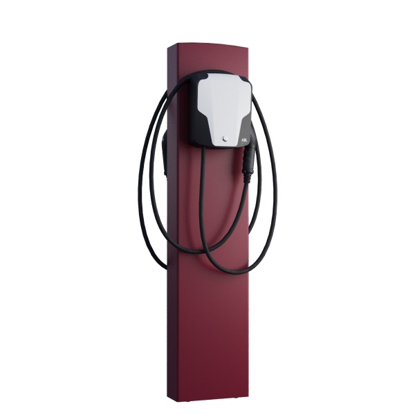 ABL Wallbox EnergizeStand for Two avec ancrage en rouge