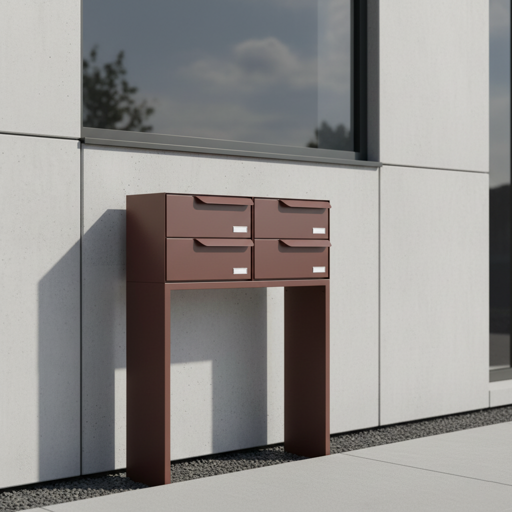 Pourquoi les architectes choisissent certaines formes et couleurs de boîtes aux lettres