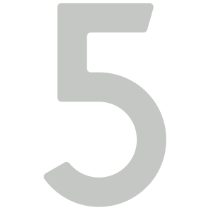 Numero de maison ''5''