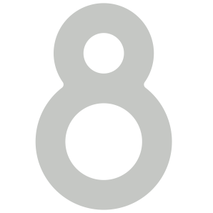 Numero de maison ''8''