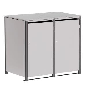 Abri pour deux poubelles Hugo - 240 litres