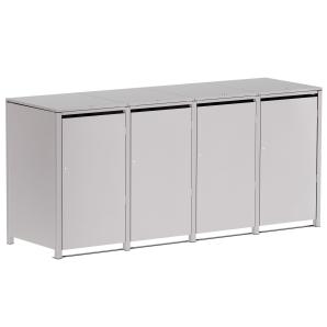 Abri pour quatre poubelles Hugo - 240 litres