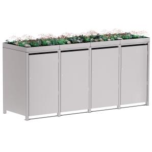 Abri pour quatre poubelles Tilda - 240 litres