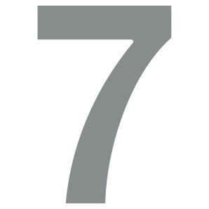 Numero de maison ''7''