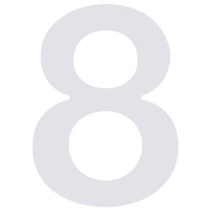 Numero de maison ''8''