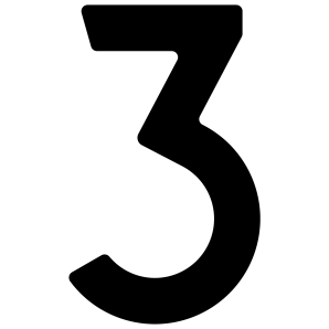 Numero de maison ''3''