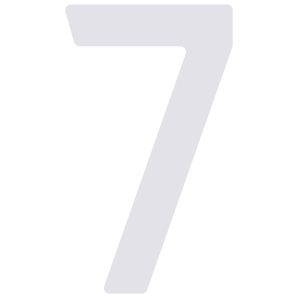 Numero de maison ''7''