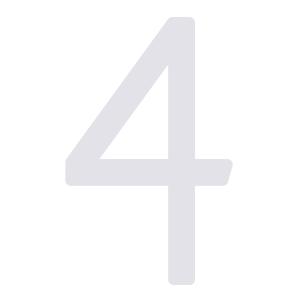 Numero de maison ''4''