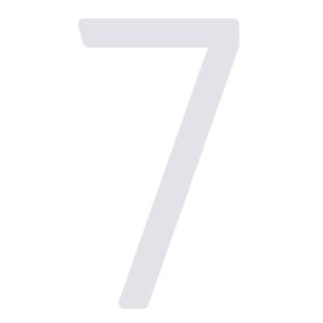 Numero de maison ''7''