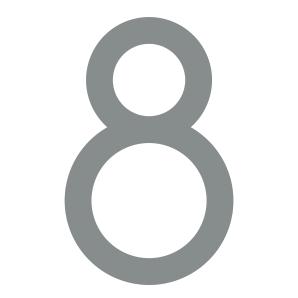 Numero de maison ''8''