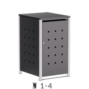 Abri pour poubelles Horst avec couvercle - 120 litres
