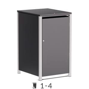 Abri pour poubelles Hugo avec couvercle - 240 litres