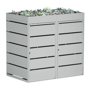 Abri pour deux poubelles Edgar - 240 litres