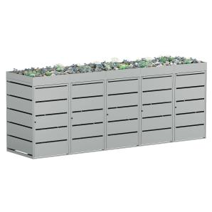 Abri pour cinq poubelles Edgar - 240 litres