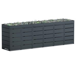 Abri pour six poubelles Edgar - 240 litres