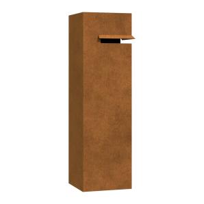 Boîte aux lettres en acier corten