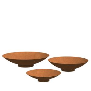 Bol de feu plat